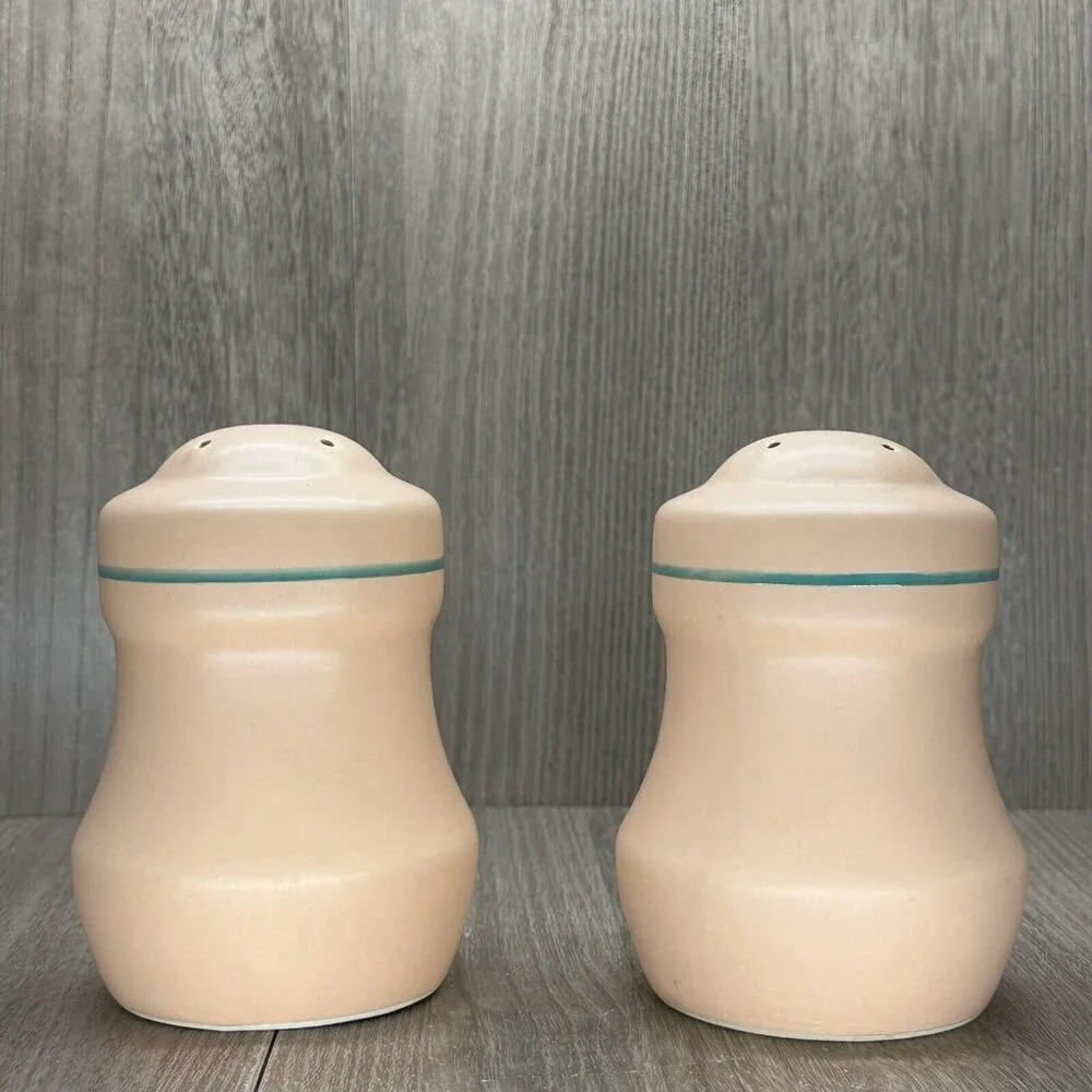 Treasure Craft Japan Stoneware Southwest Salt & Pepper Shakers Set